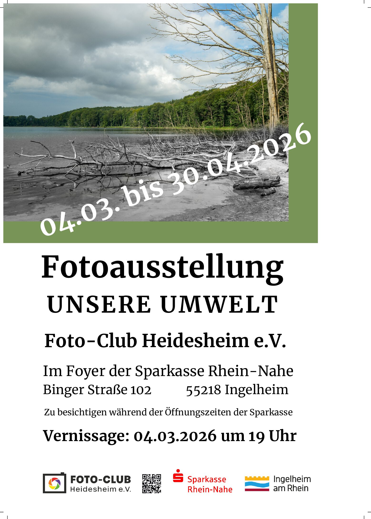 Plakat Ausstellung Unsere Umwelt
